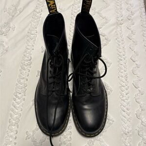 Black Doc Marten’s Leather Boots